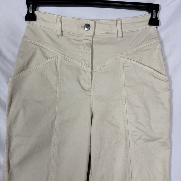 Aritzia Wilfred Free “Archer Pant” High Rise Utility Pants.  Size 0. Beige. NWOT - Picture 4 of 16